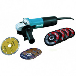 COFFRET MEULEUSE 125MM MAKITA