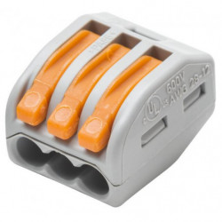 LOT DE 10 BORNES WAGO 3...