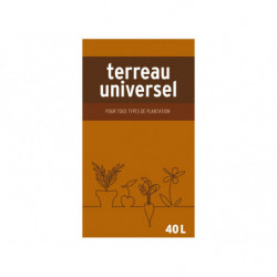 TERREAU UNIVERSEL 40 L