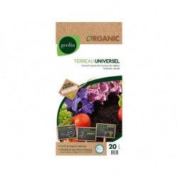 TERREAU UNIVERSEL ORGANIC 20 L