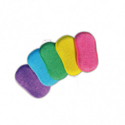 LOT DE 5 EPONGES MICROFIBRE...