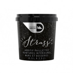 PAILLETTE STRAS 25GR ARGENT