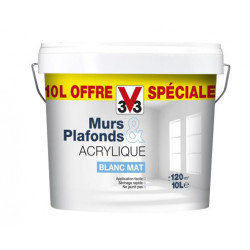 PEINTURE 10L MURS &...