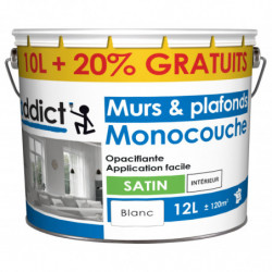 ADDICT MONOCOUCHE SATIN 12L...