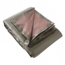 BACHE BOIS MARRON  2x8 M