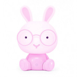 LAMPE VEILLEUSE BUNNY ROSE