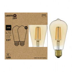 LOT DE 2 AMPOULES LED A...