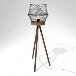 LAMPADAIRE KANEL METAL NOIR...