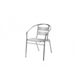CHAISE BISTROT ALU