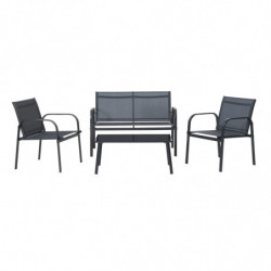 SALON DE JARDIN 4 PLACES BEO