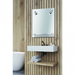 MIROIR LUMINEUX DINO 75X60CM