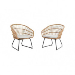 LOT DE 2 FAUTEUILS TIMEA