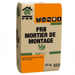 MORTIER DE MONTAGE PRB 25KG