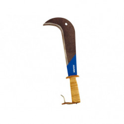 SERPE A SOIE 28CM MANCHE CUIR