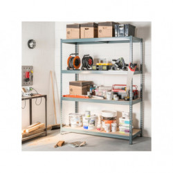 ETAGERE METAL/BOIS CHARGE...