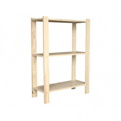 ETAGERE BOIS FARO 3 TABLETTES
