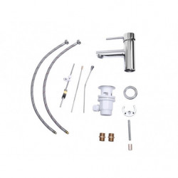 MITIGEUR LAVABO HILO CHROME