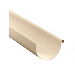 GOUTTIERE PVC D25MM SABLE