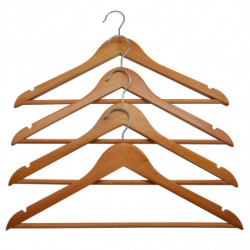 LOT DE 4 CINTRES BOIS...