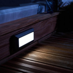 APPLIQUE LED BRONSON GRIS...