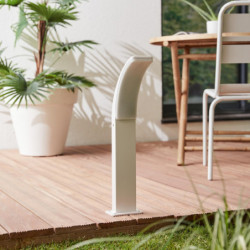 BORNE EXTERIEURE LAKKO BLANC