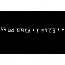 GUIRLANDE LED BONNES FETES