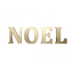 LETTRE NOEL OR