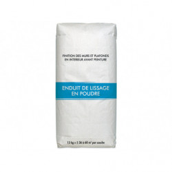ENDUIT DE LISSAGE EN POUDRE...