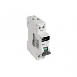 DISJONCTEUR PH+N 10A BLANC