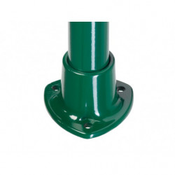 PLATINE POUR POTEAU ROND