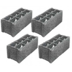 PARPAING CREUX 10X20X50 CM