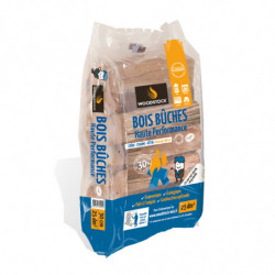 BÛCHES DE BOIS 30CM SAC 25DM3