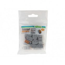 LOT DE 10 BORNES WAGO 2...