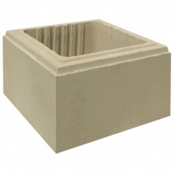 ELEMENT DE PILIER LISSE 30X30