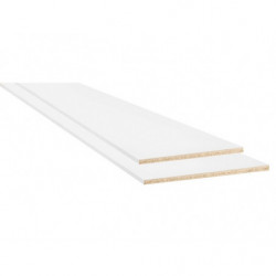 TABLETTE MELAMINEE BLANC...