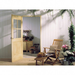 LAMBRIS PVC LINE BLANC